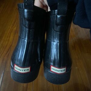 Hunter ankle rain boots